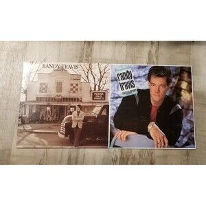 Randy Travis Always & Forever Vinyl Record 1987 Warner Bros Storms Of Life Lot